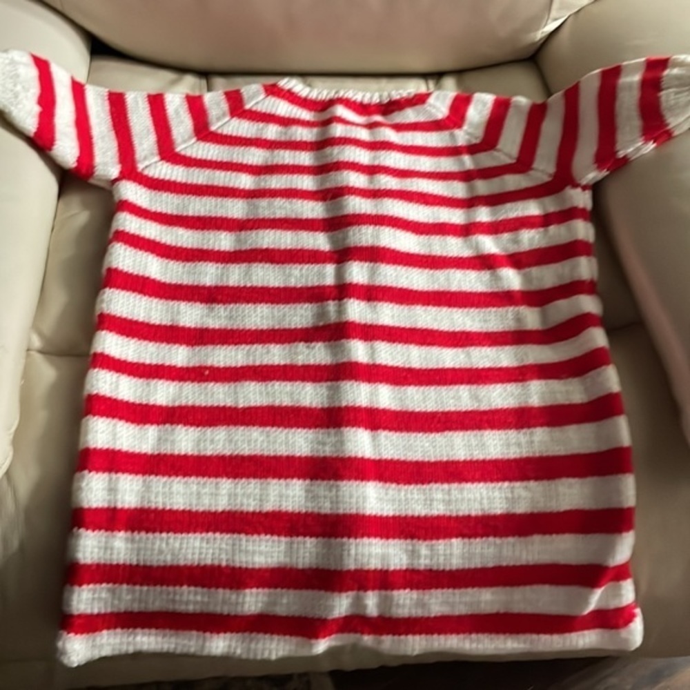 Markdown 💜Vintage Baby Bunting winter sweater handmade. Essentially - Picture 5 of 6